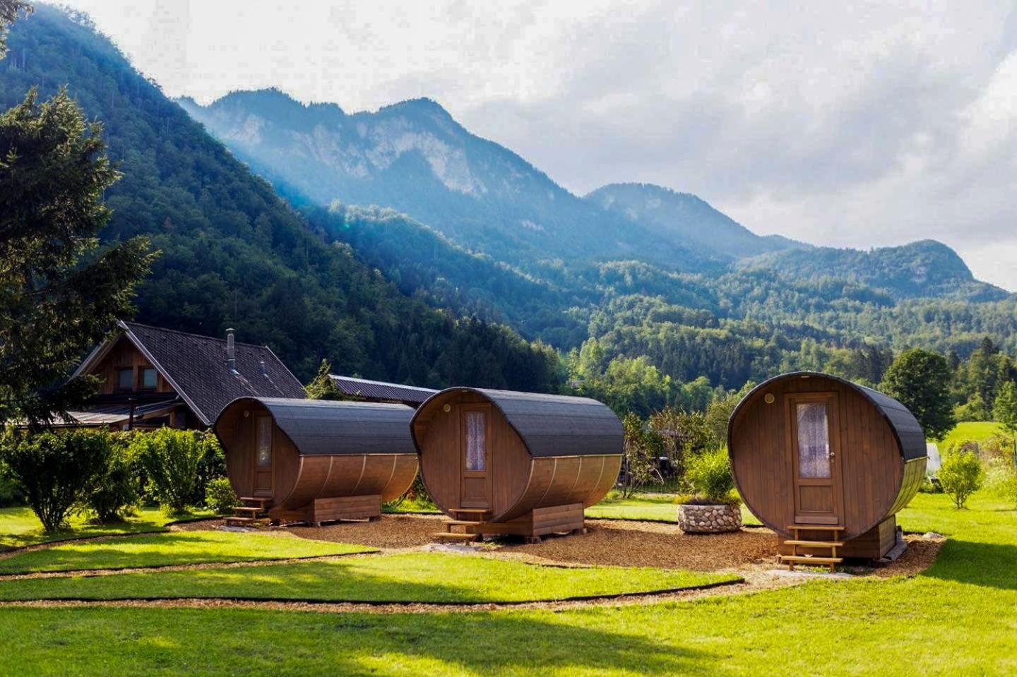 4 Elements Glamping & Apartments بليد المظهر الخارجي الصورة